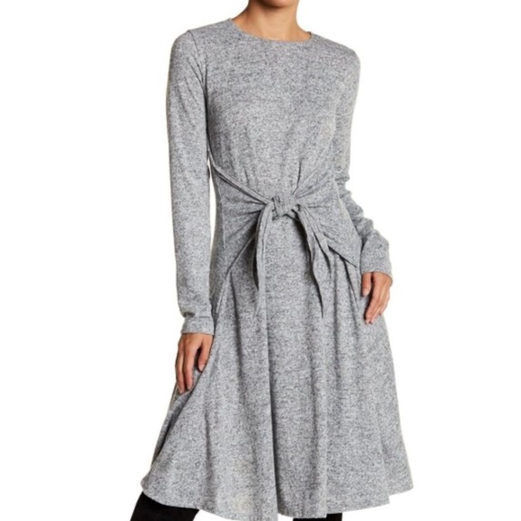 Gap Midi Sweater Wrap Dress size Medium - Picture 1 of 8